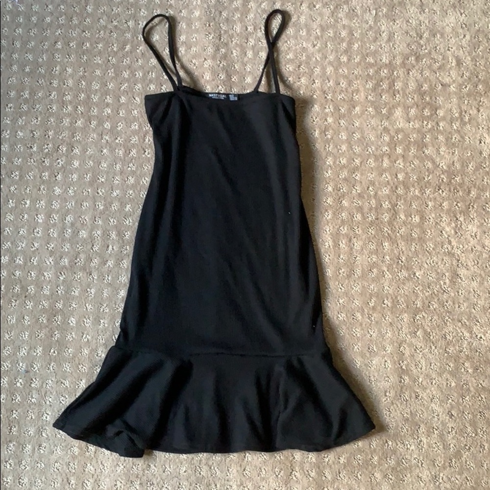 Nasty Gal black mini dress